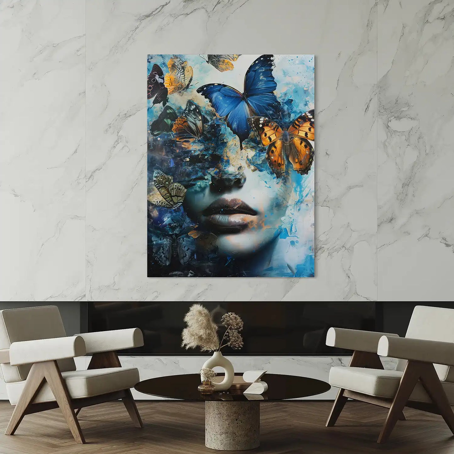 Butterfly Whispers - Acrylglas