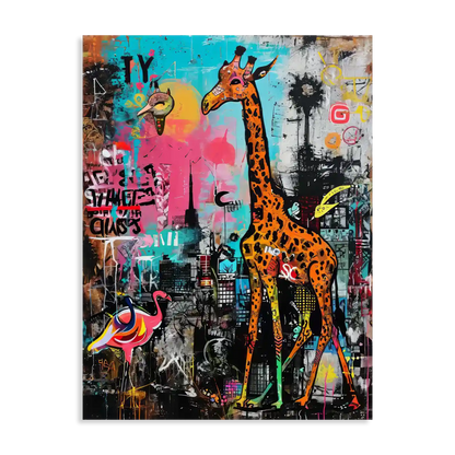 Giraffe In The City No1