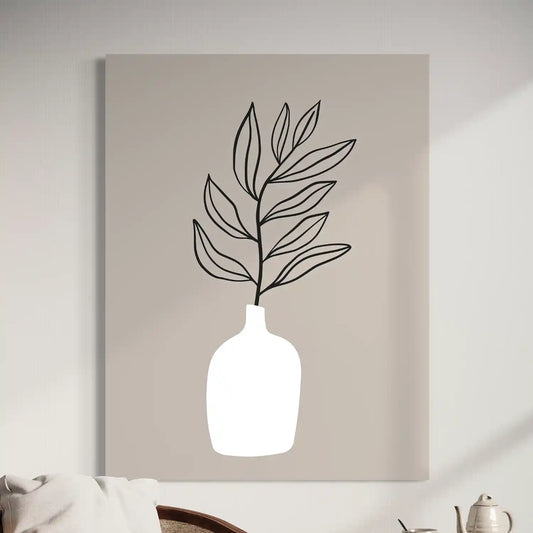 Minimal Shaped Vase