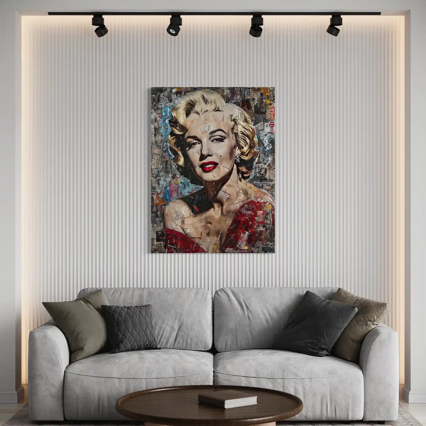 Frau Monroe - Acrylglas