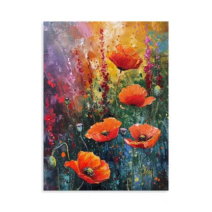 Orange Poppy Flowers