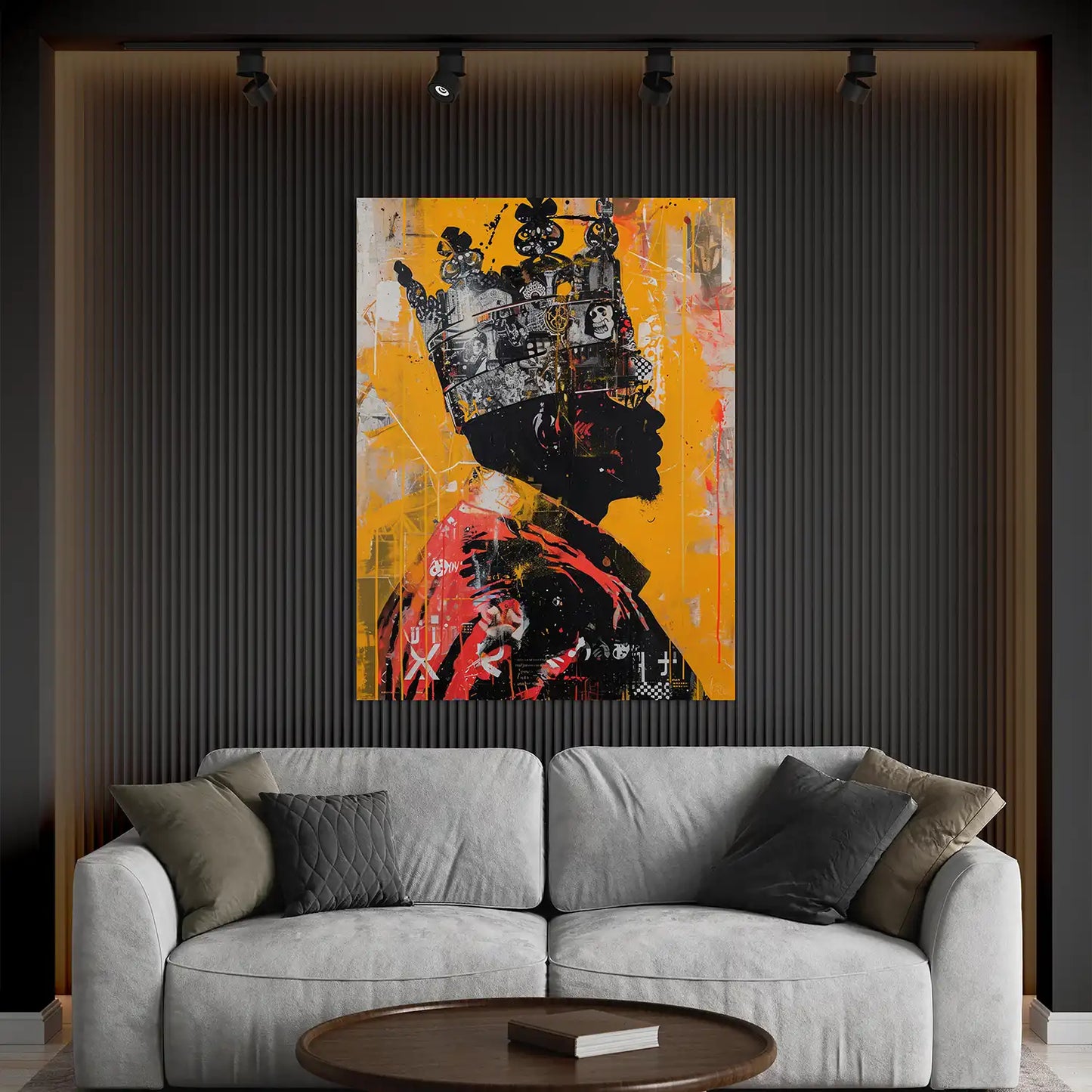 The King - Acrylglas