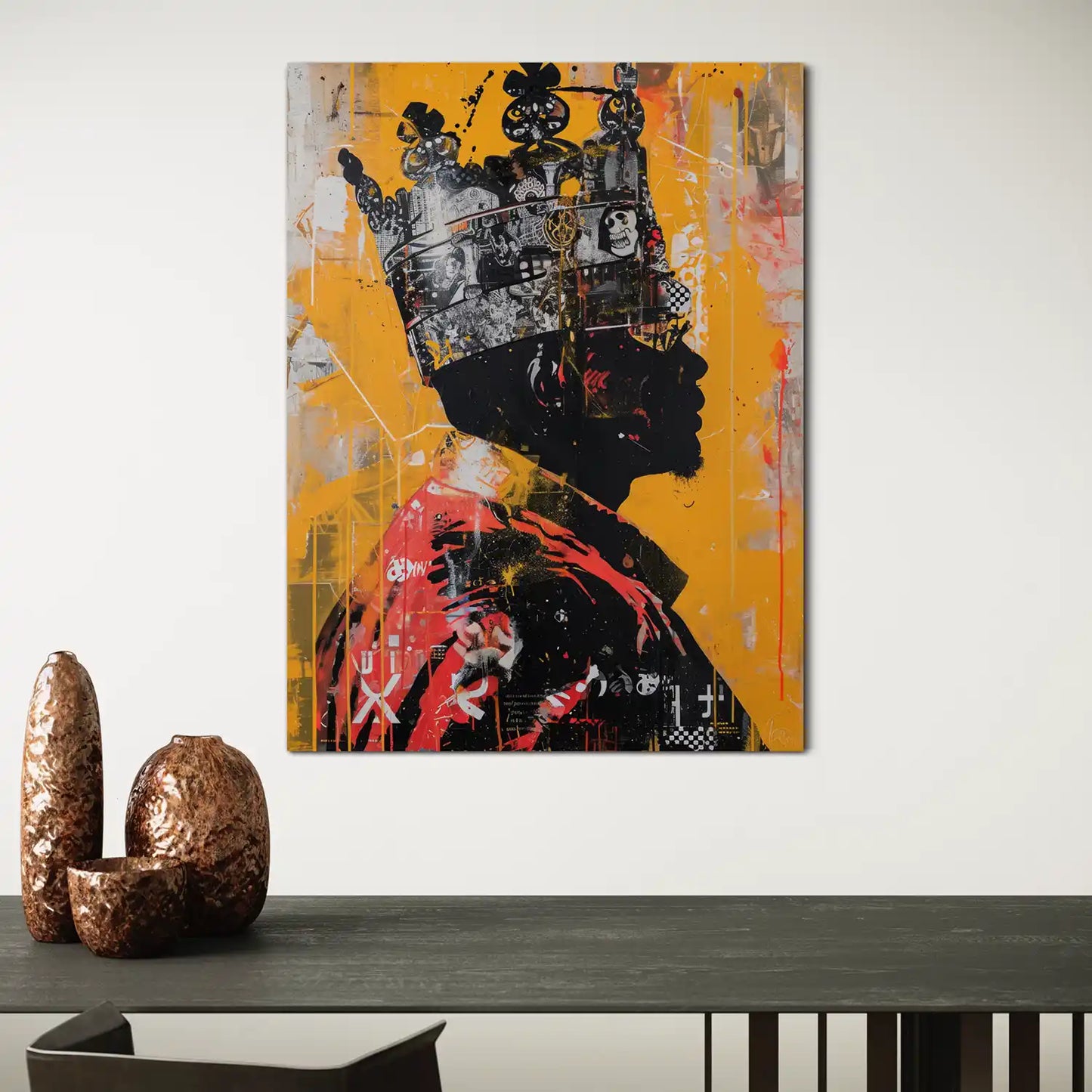 The King - Acrylglas