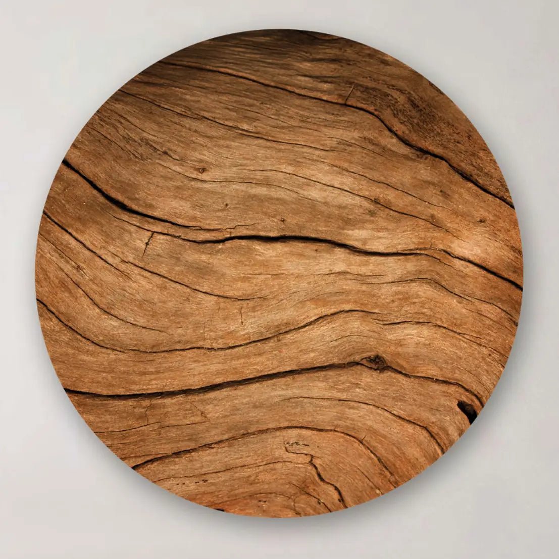 Wood Grain Round