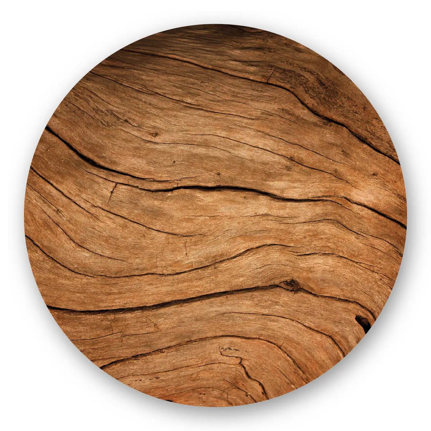 Wood Grain Round