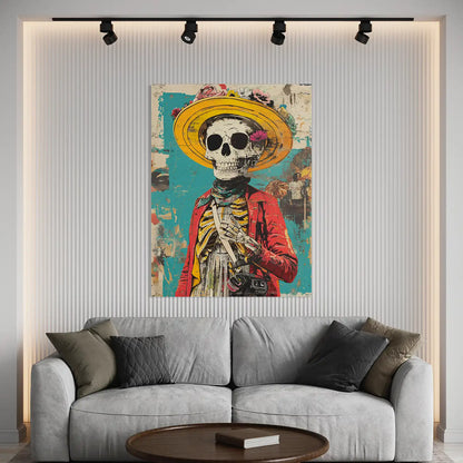 Yellow Hat Skeleton