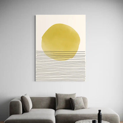 Yellow Orb & Lines