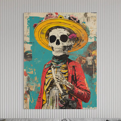 Yellow Hat Skeleton