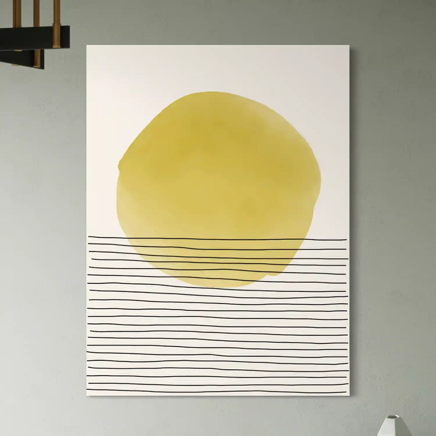 Yellow Orb & Lines